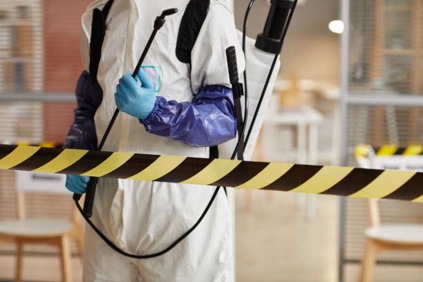 Professional Biohazard technician working in Bedford, NH